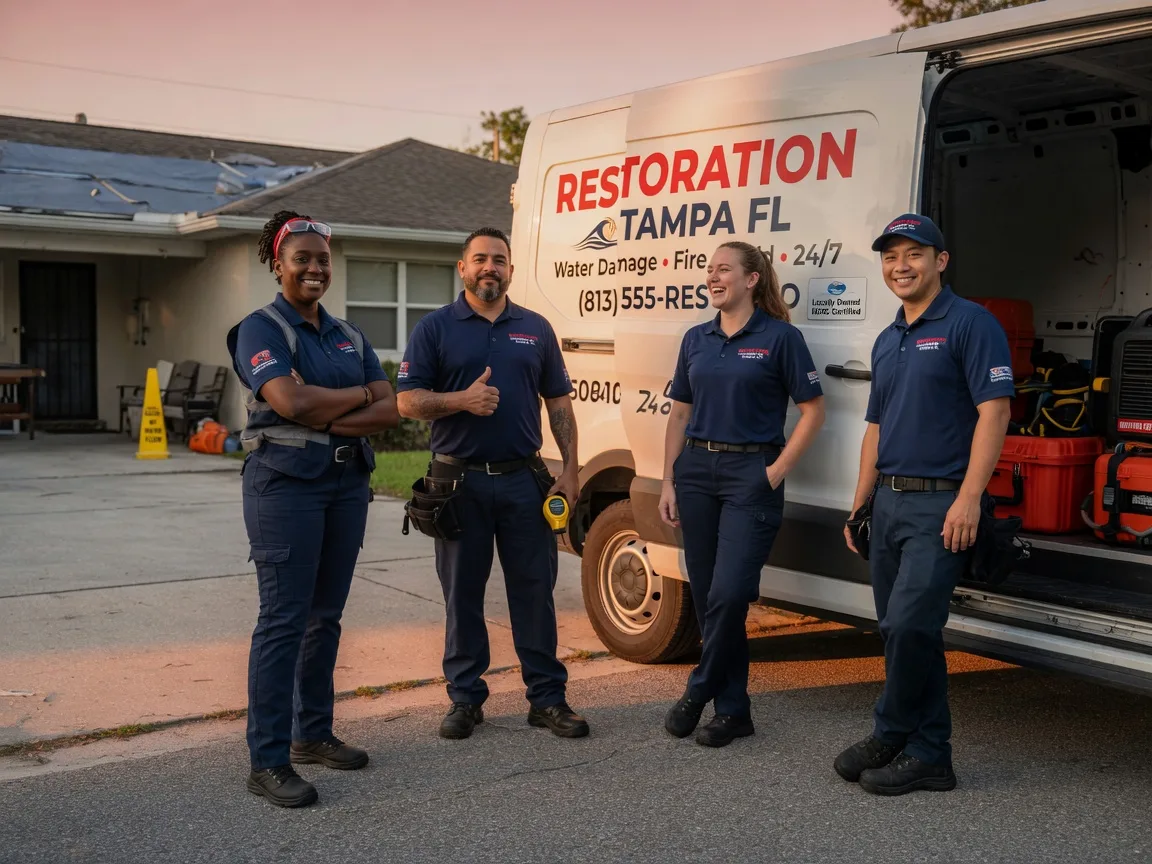 Water Damage Restoration company in Elkins, AR